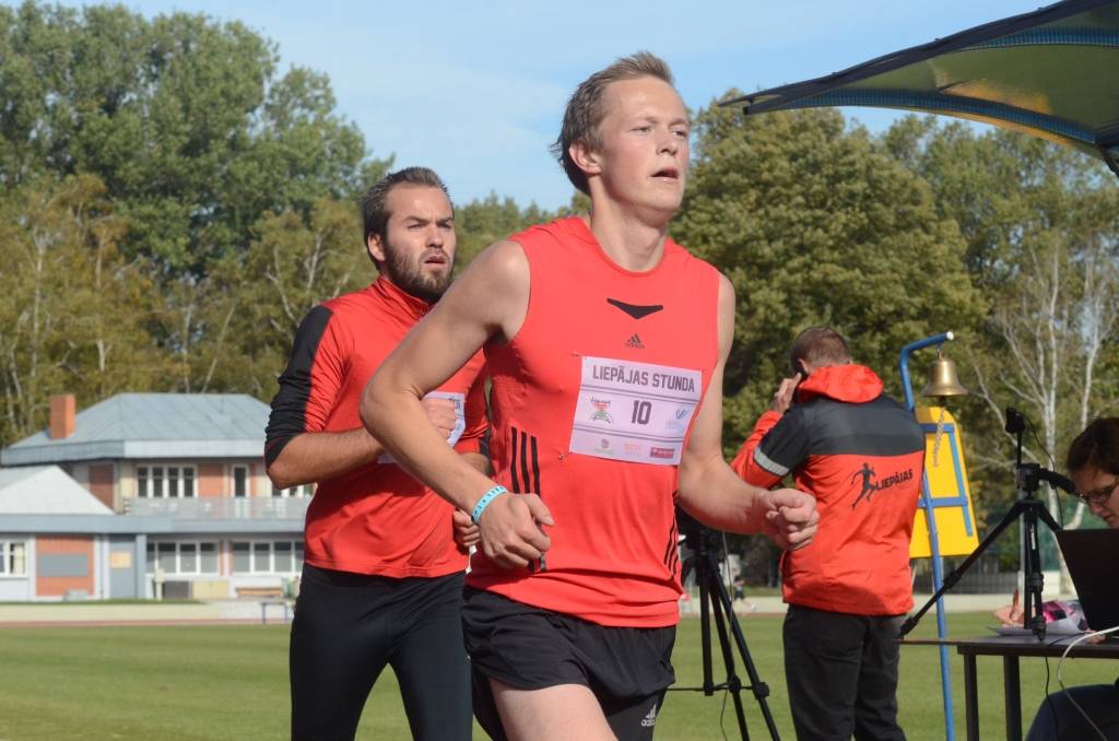 Reinis Hartmanis (priekšplānā).
Autors: Uldis Dobelis