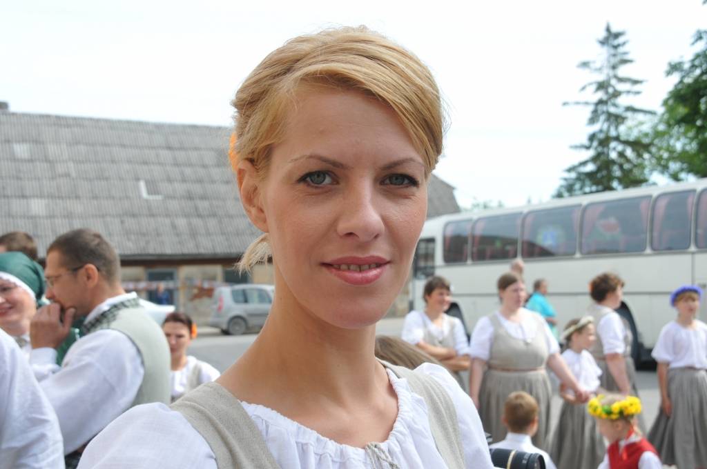Izstādes autore Dace Kalniņa
Autors: Dainis Ģelzis