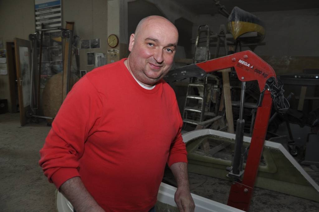 Laivas tapšanu Ingus Šplīts salīdzina ar kēksa cepšanu, kad mīklu liek ietaukotā formā un ievēro speciālu temperatūras un mitruma režīmu. 
Autors: Dainis Ģelzis