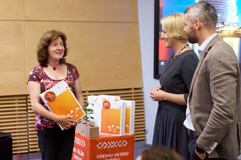 Ilze Vainovska.
Autors: ''Swedbank''
