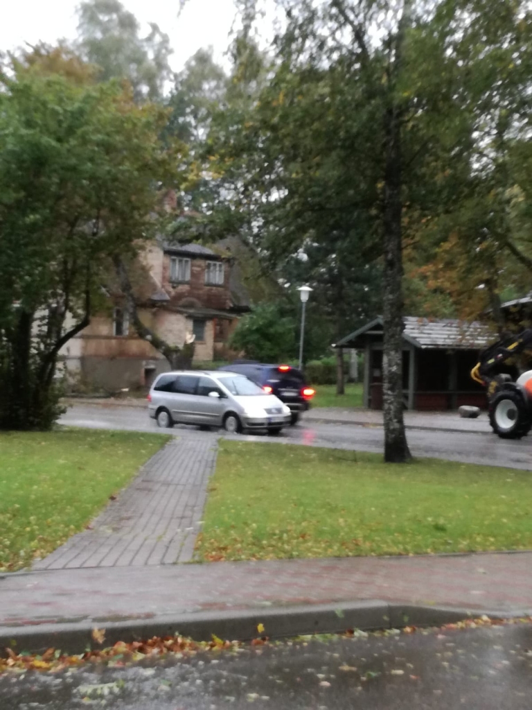 Vēja postījumi Grobiņā. 
Autors: Lasītājas foto