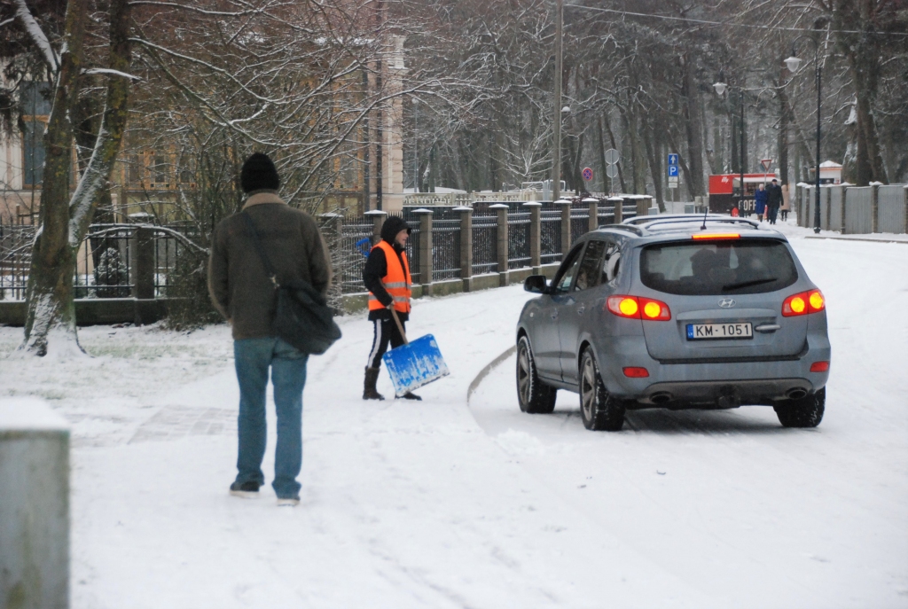 2. janvāra rīts Liepājā.
Autors: Uldis Dobelis